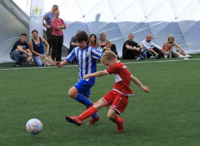 Otwarcie zadaszonego boiska piłkarskiego w Zielonej Górze
