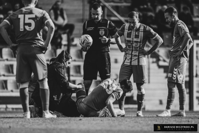 Stal Brzeg - Lechia Zielona Góra (fot. dbteam.pl/Dariusz Biczyński)