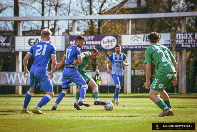 Stal Brzeg - Lechia Zielona Góra (fot. dbteam.pl/Dariusz Biczyński)