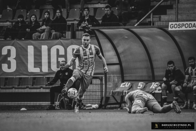 Stal Brzeg - Lechia Zielona Góra (fot. dbteam.pl/Dariusz Biczyński)