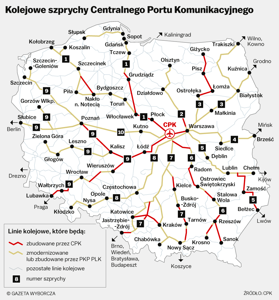 Kolej Dużych Prędkości Nie Połączy Stolic Lubuskiego To Od Początku Nie Było W Planach 1979