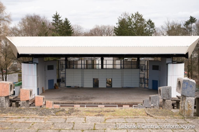Konferencja prasowa nt. amfiteatru w Zielonej Górze Konferencja prasowa nt. amfiteatru w Zielonej Górze