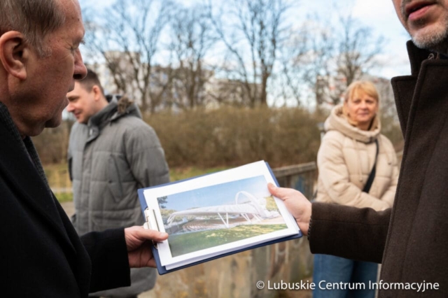 Konferencja prasowa nt. amfiteatru w Zielonej Górze Konferencja prasowa nt. amfiteatru w Zielonej Górze