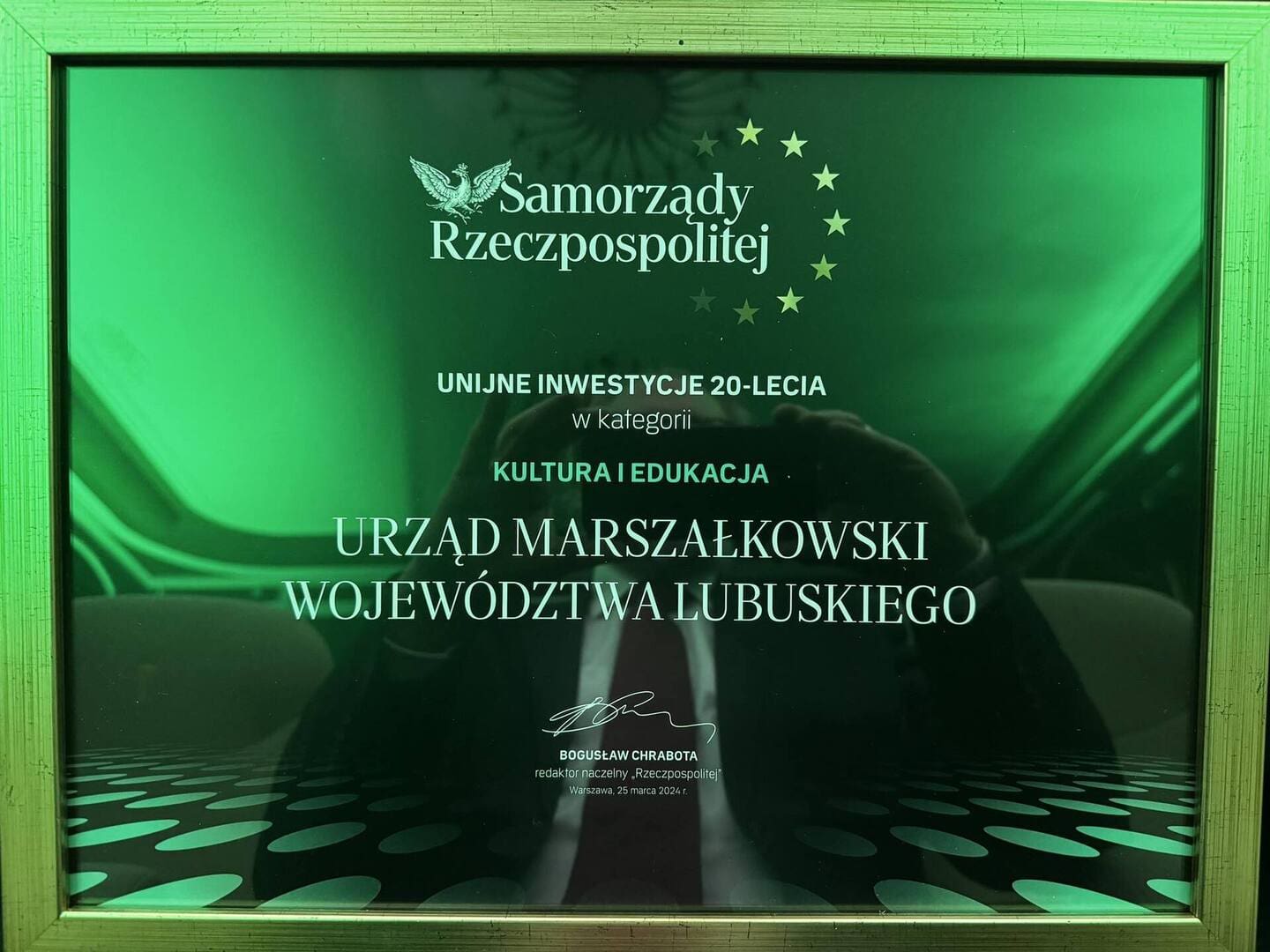 Nagroda dla PTK w konkursie dziennika „Rzeczpospolita” - „Samorządy Rzeczpospolitej. 20 lat Polski w Unii Europejskiej”