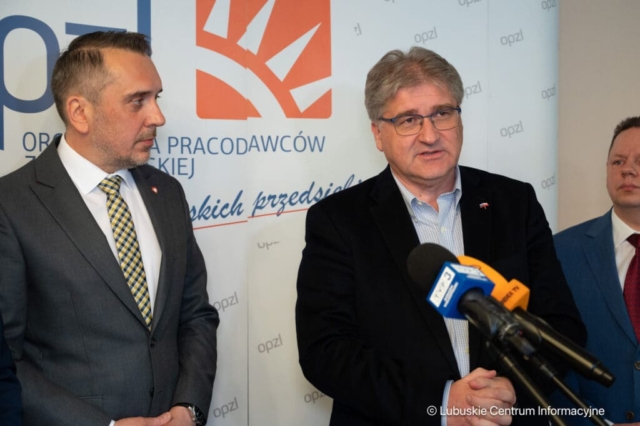 Konferencja prasowa Marcina Pabierowskiego z OPZL. 12.04.2024