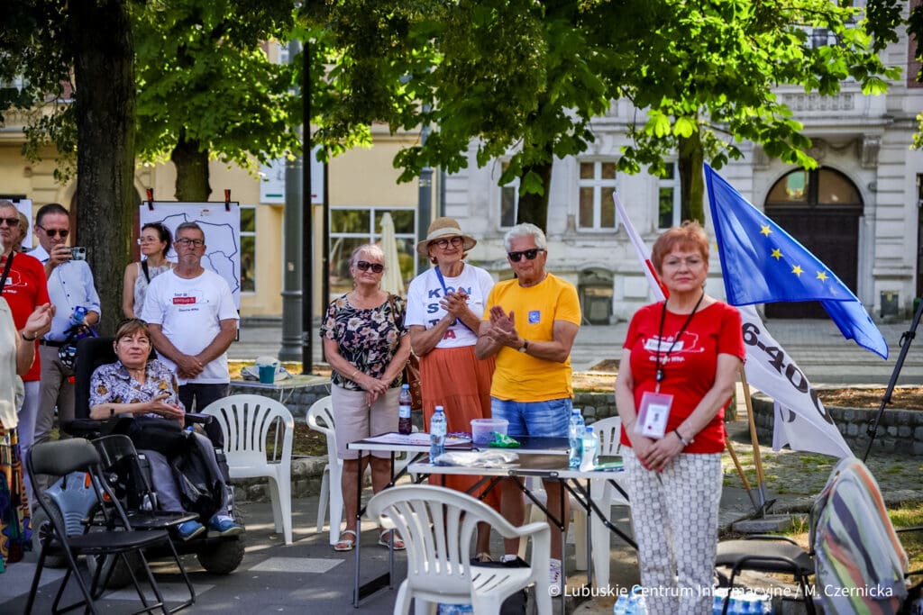 Tour de Konstytucja na gorzowskim Kwadracie (fot. Marta Czernicka)