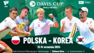 Plakat z wizerunkami pięciu sportowców