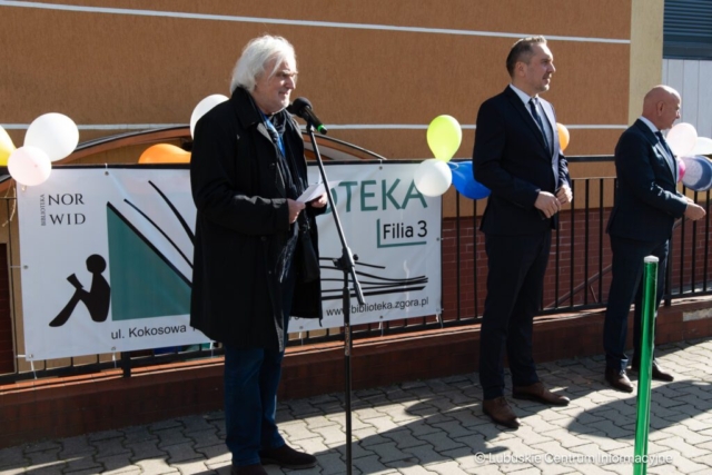 Otwarcie filii bilbioteki Norwida w Zielonej Górze. 07.10.2024