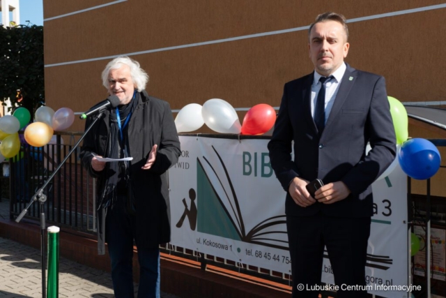 Otwarcie filii bilbioteki Norwida w Zielonej Górze. 07.10.2024