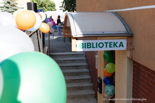 Otwarcie filii bilbioteki Norwida w Zielonej Górze. 07.10.2024