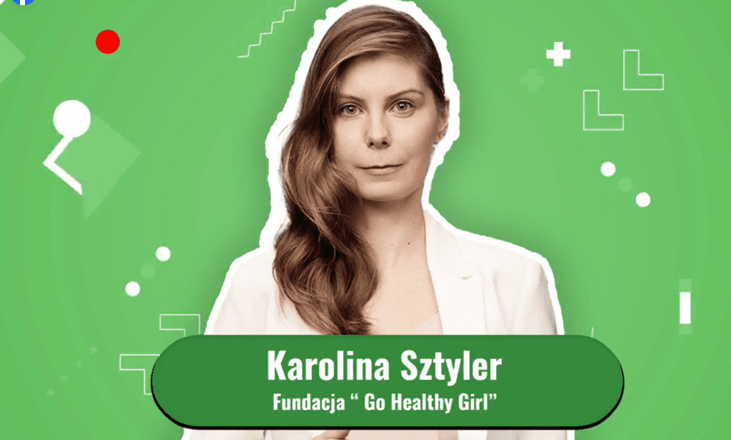 Karolina Sztyler, prezeska Fundacji Go Healthy Girls