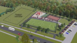 Wizualizacja szkoły na Czarkowie