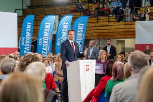 Wizyta Rafała Trzaskowskiego, kandydata na urząd Prezydenta RP, spotkała się z dużym zainteresowaniem mieszkańców Winnego Grodu.