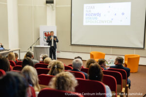 Konferencja na temat utworzenia w Gorzowie Wlkp. Centrum Usług Społecznych.