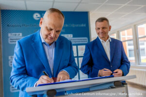 Konferencja prasowa nt. środków z KPO dla gorzowskiej lecznicy.