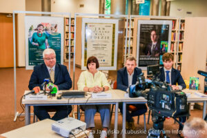 Konferencja prasowa w WiMBP. w Gorzowie Wlkp.