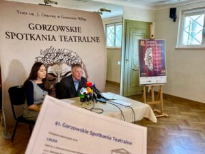 Konferencja prasowa zapowiadająca 41. Gorzowskie Spotkania Teatralne
