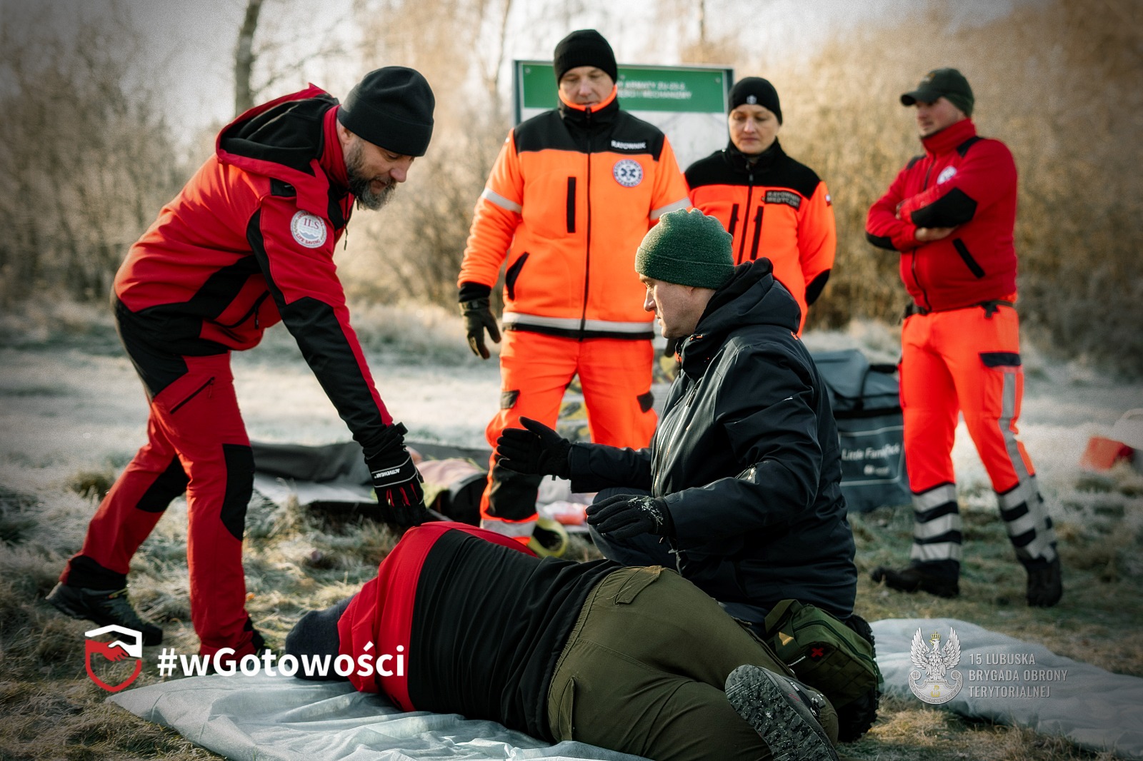 Szkolenia w ramach programu wGotowości. Zdjęcia: szeregowy Paweł Przykaza