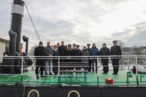 Wiceminster infrastruktury na Kunie w Gorzowie Wlkp. Fot. Ł.Kulczyński