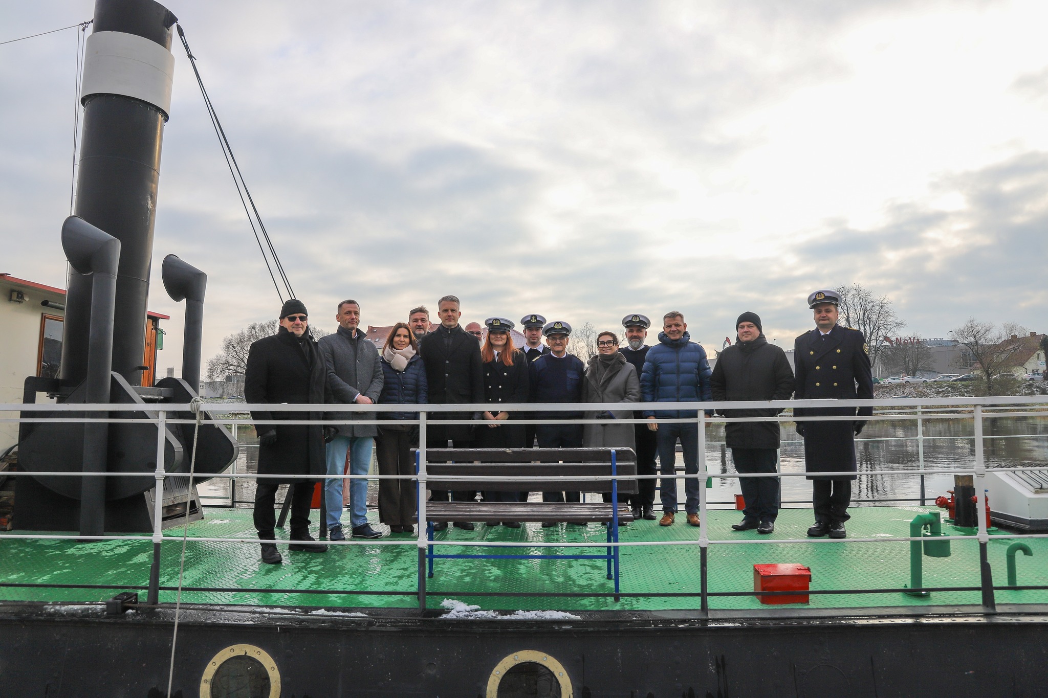 Wiceminster infrastruktury na Kunie w Gorzowie Wlkp. Fot. Ł.Kulczyński