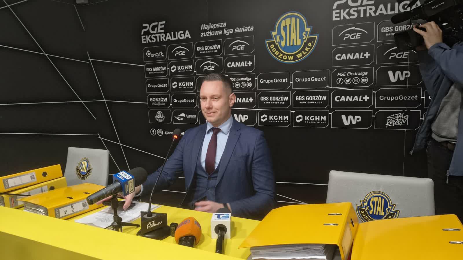 Konferencja prasowa w Stali Gorzów