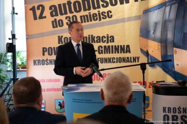 Dofinansowanie na komunikacje powiatowo-gminną krośnieńskiego obszaru funkcjonalnego. 21.11.2025