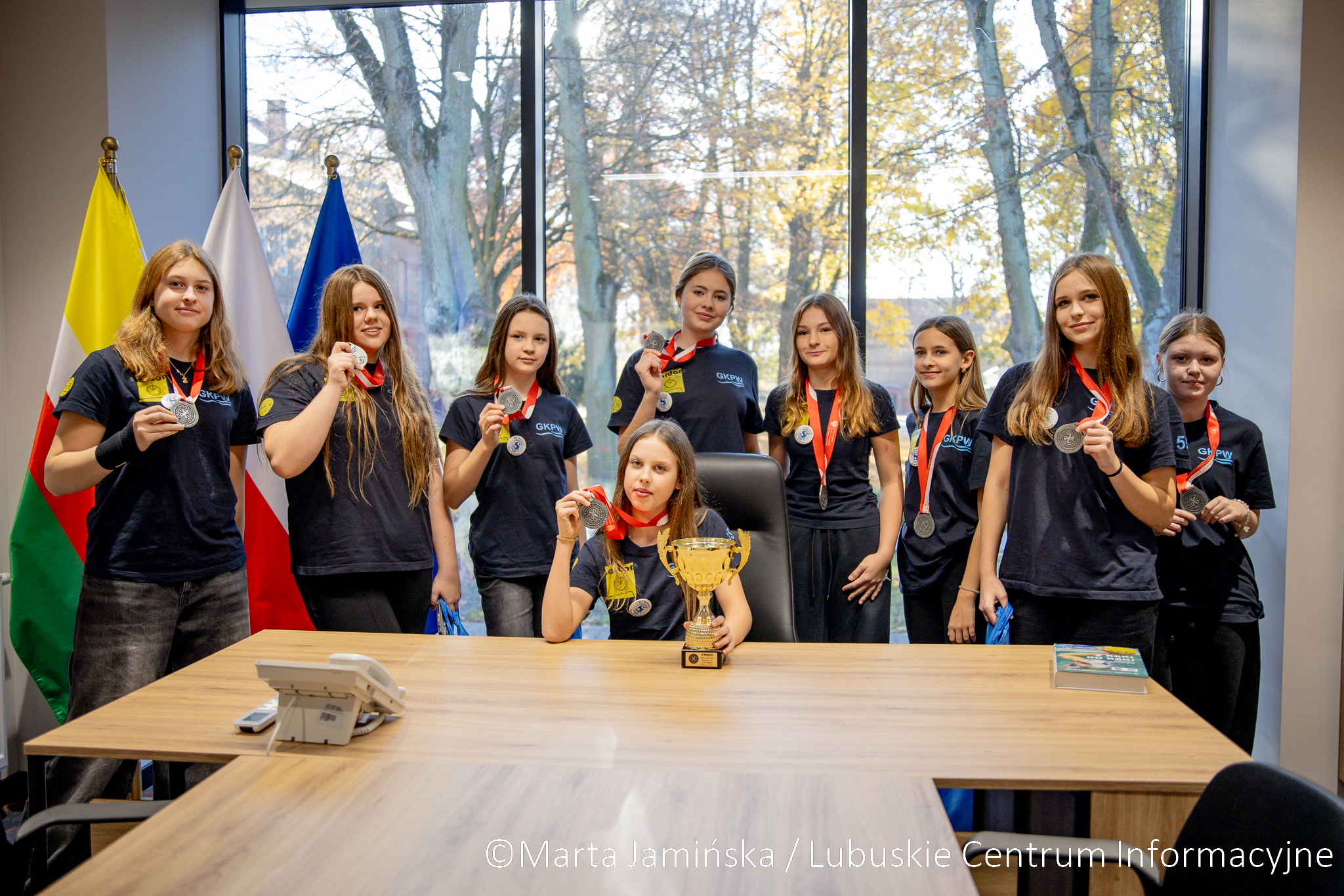 Wicemistrzynie Polski U15 - waterpolistki GKPW-59