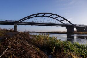 Stary most w Santoku doczeka się rozbiórki, w jego miejscu stanie nowa przeprawa mostowa.