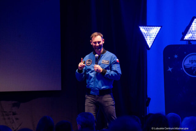 Sławosz Uznański-Wiśniewski w Zielonej Górze. 11.12.2025