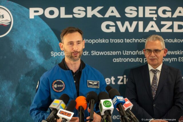 Sławosz Uznański-Wiśniewski w Zielonej Górze. 11.12.2025