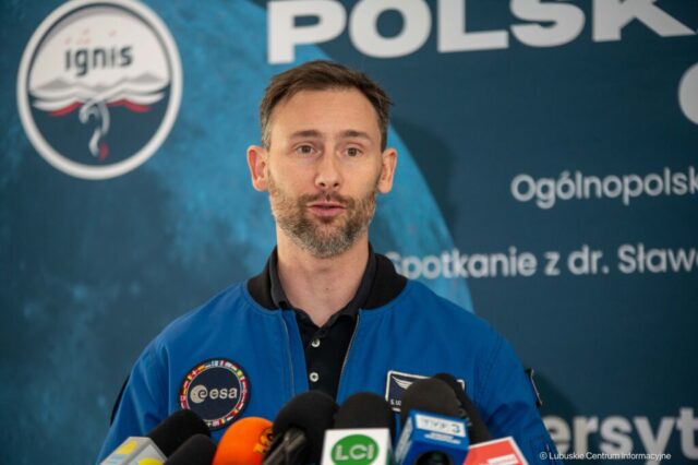 Sławosz Uznański-Wiśniewski w Zielonej Górze. 11.12.2025