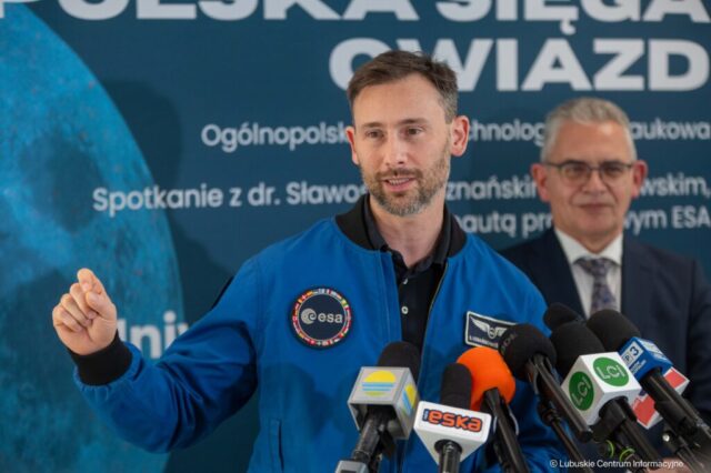 Sławosz Uznański-Wiśniewski w Zielonej Górze. 11.12.2025