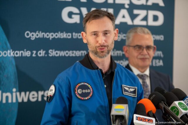 Sławosz Uznański-Wiśniewski w Zielonej Górze. 11.12.2025