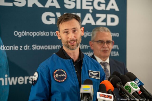 Sławosz Uznański-Wiśniewski w Zielonej Górze. 11.12.2025
