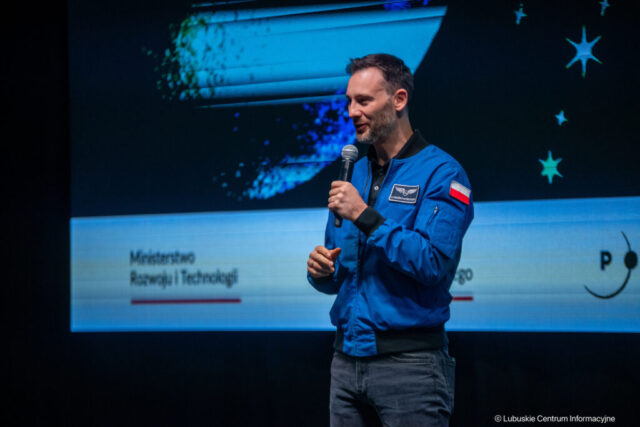 Sławosz Uznański-Wiśniewski w Zielonej Górze. 11.12.2025