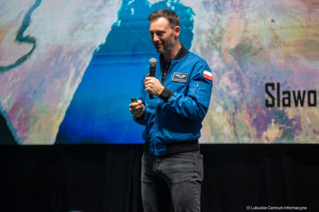 Sławosz Uznański-Wiśniewski w Zielonej Górze. 11.12.2025