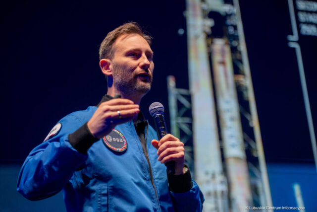 Sławosz Uznański-Wiśniewski w Zielonej Górze. 11.12.2025