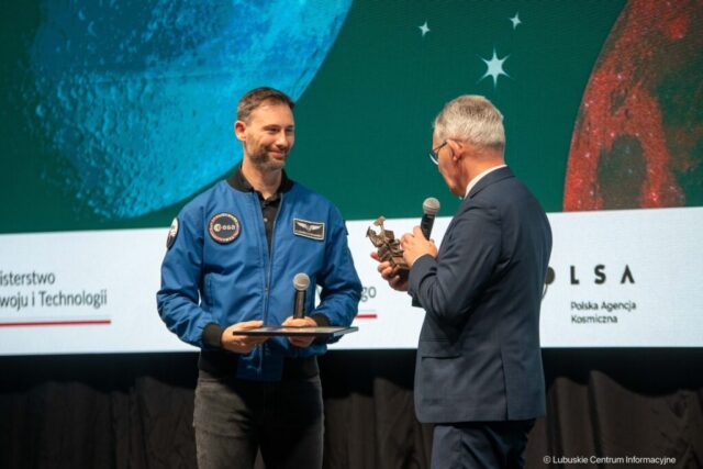 Sławosz Uznański-Wiśniewski w Zielonej Górze. 11.12.2025