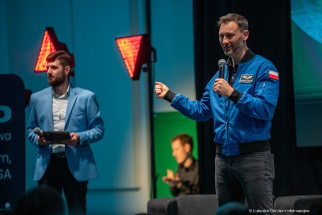 Sławosz Uznański-Wiśniewski w Zielonej Górze. 11.12.2025