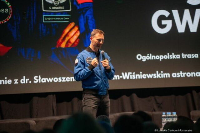 Sławosz Uznański-Wiśniewski w Zielonej Górze. 11.12.2025