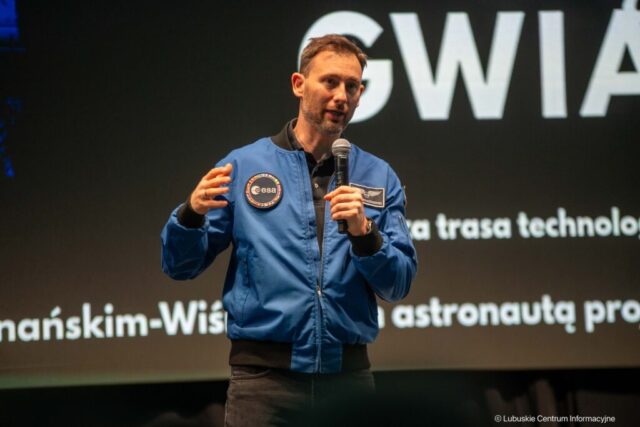 Sławosz Uznański-Wiśniewski w Zielonej Górze. 11.12.2025