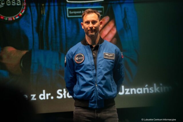 Sławosz Uznański-Wiśniewski w Zielonej Górze. 11.12.2025